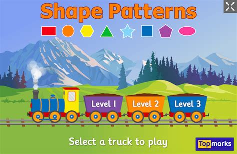 shape patterns topmarks.